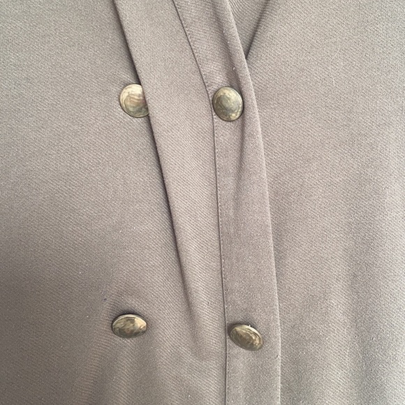 ZARA Dress Olive Green - Picture 2 of 6